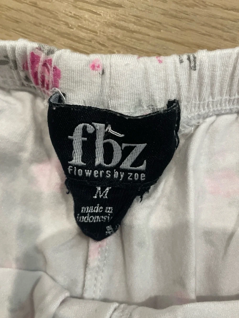 Flowers by Zoe White & Pink Floral Short Pajama Set